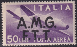 Trieste Zone A 1947 Sc C6 Sa A6 Air Post MH* - Airmail
