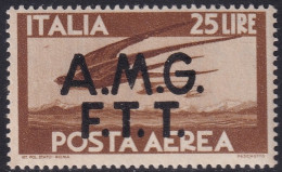 Trieste Zone A 1947 Sc C5 Sa A5 Air Post MH* - Airmail