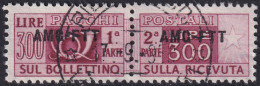 Trieste Zone A 1950 Sc Q24 Sa P24 Parcel Post Used Trieste Cancel - Paketmarken/Konzessionen