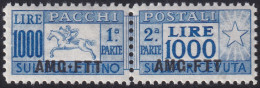 Trieste Zone A 1954 Sc Q26 Sa P26 Parcel Post MNH** - Pacchi Postali/in Concessione