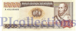 BOLIVIA 5000 BOLIVANOS 1984 PICK 168a AU+ - Bolivia