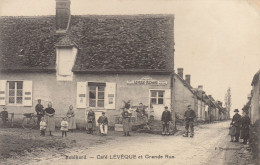 28 :  Moulhard : Café Lévêque , Grande Rue       ///  Réf. Mars. 23  ///  BO. M - Montigny-le-Gannelon