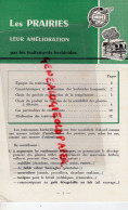 75-PARIS-LIVRET RHONE POULENC USINES CHIMIQUES-21 RUE JEAN GOUJON-HERBICIDE LES PRAIRIES NATAGRONE DEBROUSSAILLANT - Landwirtschaft