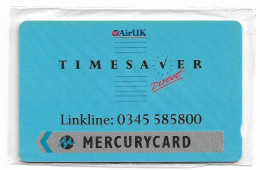 UK (Paytelco) - Air UK Timesaver - PYPR002 - 2PUKA - 2.000ex, NSB - [ 4] Mercury Communications & Paytelco