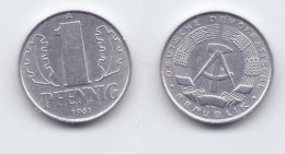 Germany DDR 1 Pfennig 1961 A - 1 Pfennig