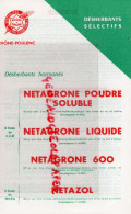 75-PARIS-LIVRET RHONE POULENC USINES CHIMIQUES-21 RUE JEAN GOUJON-DESHERBAGE NETAGRONE -NATAZOL DESHERBANT - Agricultura