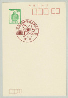 Japan / Nippon 1977, Ganzsachen-Karte Mit Sonderstempel Atom / Atomic - Atomenergie