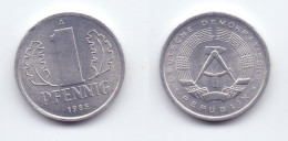 Germany DDR 1 Pfennig 1985 A - 1 Pfennig