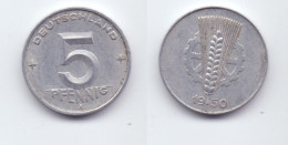 Germany DDR 5 Pfennig 1950 A - 5 Pfennig