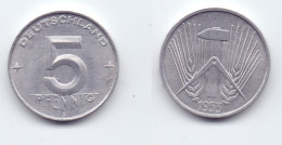 Germany DDR 5 Pfennig 1953 A - 5 Pfennig