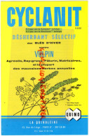 75-PARIS-PUBLICITE CYCLANIT DESHERBANT SELECTIF DES BLES D' HIVER CONTRE VULPIN-LA QUINOLEINE -QUINO-AGRICULTURE - Agricultura