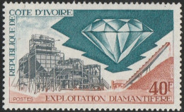 THEMATIC MINERALS:  DIAMOND MINING MINE  - COTE D'IVOIRE - Minéraux