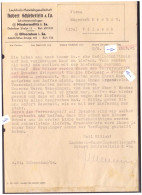 Dt- Reich (020345) Firmenbrief Vorgedruckt Späte Post Vom 15.3.1945 Laubholz- Handelsgesellschaft Niedersedlitz - Documents