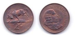 South Africa 2 Cents 1967 SOUTH AFRICA - Sudáfrica