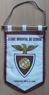 Clube Oriental De Lisboa Portugal Football Club Soccer Fussball Calcio Futbol Futebol PENNANT, SPORTS FLAG ZS 4/18 - Apparel, Souvenirs & Other