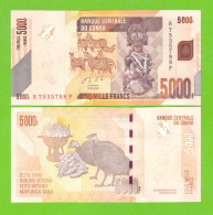 CONGO D.R. 5000 FRANCS 2020  P-102  UNC - République Démocratique Du Congo & Zaïre