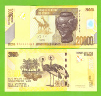 CONGO D.R. 20000 FRANCS 2020  P-104  UNC - Democratic Republic Of The Congo & Zaire