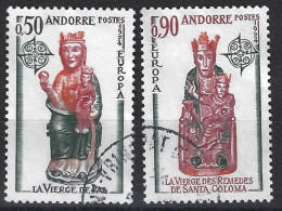 Andorra Francesa U 237/238 (o) Usado. 1974 - Used Stamps