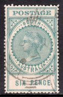 South Australia - Scott #152 - Used - Crease LR Corner, Short Perf - SCV $4.75 - Gebraucht