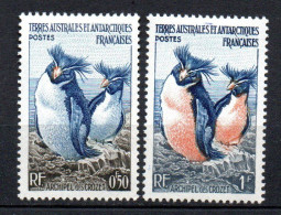 Col34 Terres Australes Antartiques  N° 2 & 3 Neuf X MH Cote : 2,00€ - Unused Stamps