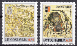 Yugoslavia Republic 1990 Mi#2430-2431 Mint Never Hinged - Ongebruikt