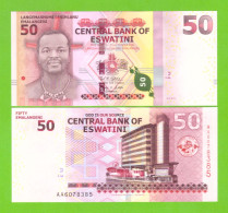 ESWATINI SWAZILAND 50 EMALANGENI 2018  P-WA44 UNC - Swaziland