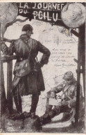 MILITARIA - La Journée Du Poilu - Illustration Non Signée - Carte Postale Ancienne - Patriottiche