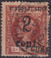 1899-660 CUBA US OCCUPATION 1899 2c S 2ml FIRST ISSUE PUERTO PRINCIPE. SMALL “2” DANGEROUS PHILATELIC FORGUERY FALSO. - Usati