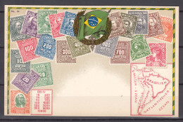 Brasil Brazil Postal Card In Nice Mint Condition - Postal Stationery