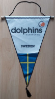 Norrköping Dolphins Sweden Basketball Club  PENNANT, SPORTS FLAG ZS 4/20 - Bekleidung, Souvenirs Und Sonstige