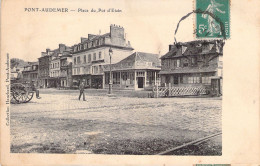 FRANCE - 27 - PONT AUDEMER - Place Du Pot D'Etain - Carte Postale Ancienne - Pont Audemer