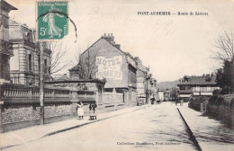 FRANCE - 27 - PONT AUDEMER - Route De Lisieux - Carte Postale Ancienne - Pont Audemer