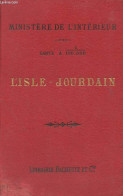 L'Isle-Jourdain- Carte à 1/100.000 - Ministère De L'intérieur - 1892 - Cartes/Atlas