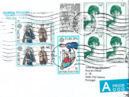 Belgique Cover To Portugal - Cartas & Documentos