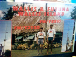 QSL CARD,WALLIS E FORTUNA ISLAND 1992 JH9627 - Wallis En Futuna