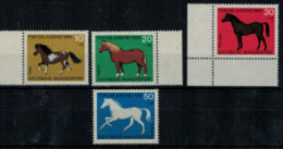 Allemagne Ouest - "Pour La Jeunesse - Chevaux" - Série Neuve 2** N° 441 à 444 De 1969 - Ungebraucht