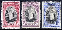 Tonga - Scott #70-72 - MH - SCV $16 - Tonga (...-1970)