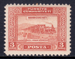 Turkey - Scott #688 - MH - Toning Spot - SCV $20.00 - Unused Stamps
