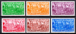 Turkey - Scott #799-804 - MNH - Some Creasing - SCV $20 - Nuovi