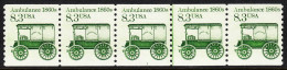 USA — SCOTT 2128 — AMBULANCE — PNC PS5 #1 — "LOW 1" VARIETY - Rollenmarken (Plattennummern)