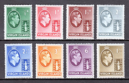 Virgin Islands - Scott #76//83 - MLH - SCV $14.40 - British Virgin Islands