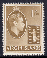Virgin Islands - Scott #83 (SG 117) - Chalky Paper - MH - SG £13.00 - British Virgin Islands