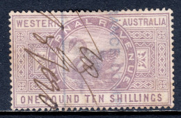 Western Australia -  £1/10- Internal Revenue - Barefoot 2012 #47 - See Desc. - Nuevos