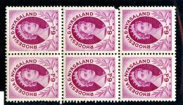 ( 1652 BCx) 1954 SG#7 Mnh (Sc#147) (Lower Bid- Save 20%) - Rhodesia & Nyasaland (1954-1963)