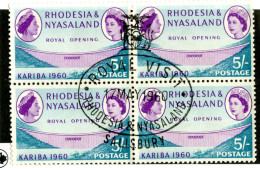 ( 1655 BCx) 1960 SG#37 1st Day Cancel (Sc#177) (Lower Bid- Save 20%) - Rhodésie & Nyasaland (1954-1963)