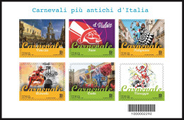 Italia Italy [2023] Carnevali Più Antichi D'Italia - Foglietto (MNH) - Blocks & Sheetlets