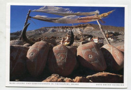 AK 123133 TIBET - Mani-Steine Und Gebetsfahnen In Tirthapuri - Ngari - Tibet