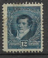 ARGENTINA 1892-1898 SERIE ORDINARIA PERSONAGGI CELEBRI YVERT. 100 USATO VF - Used Stamps