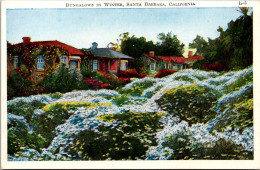 California Santa Barbara Bungaloes In The Winter - Santa Barbara