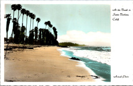 California Santa Barbara Scene At The Beach Actual Photo - Santa Barbara